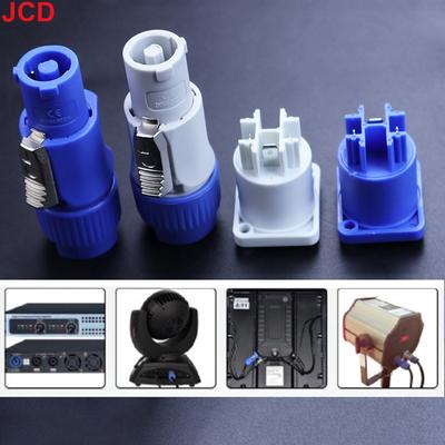 1PC Powercon Connector 3 Pins 20A 250V NAC3FCA NAC3FCB Male Plug For Electric Drill LED Screen Stage Lighting Power Connecting