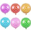 18 inch Candy Aluminum Balloon Children's Birthday Party Decoration Lollipop Aluminum Foil Balloon Kids Helium Balloon