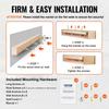 Fireplace Mantel Wood Shelf Floating Rustic Fireplace Mantel 72" Natural
