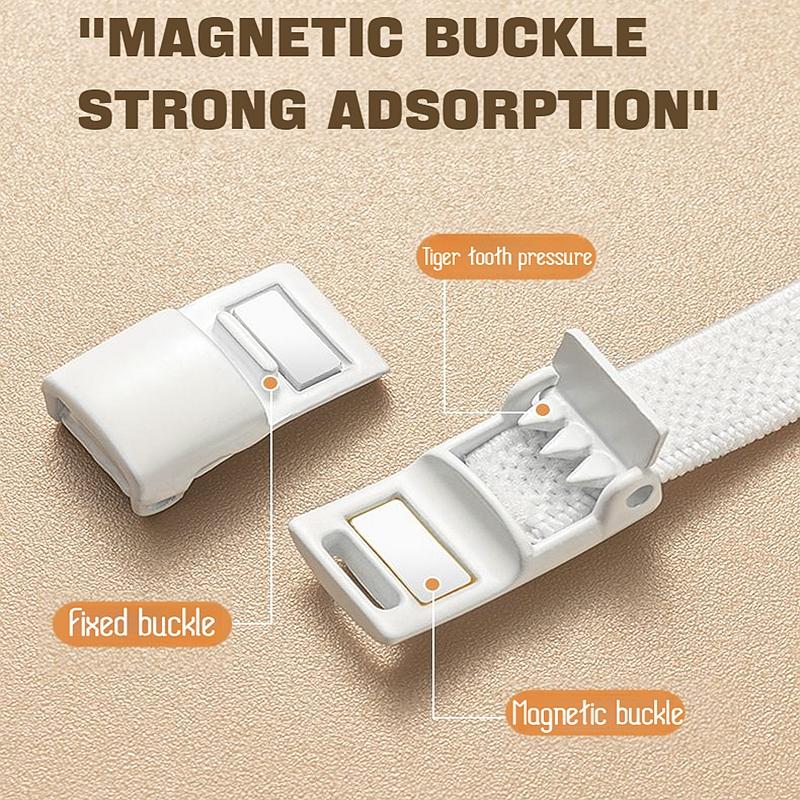 1Pair Magnetic Lock Shoelaces Without Ties Flat Elastic Laces Sneakers Boots No Tie Shoelace Rubber Bands for Shoe Accessories