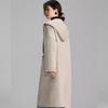 Women's Premium Double-faced Wool Toggle Coat