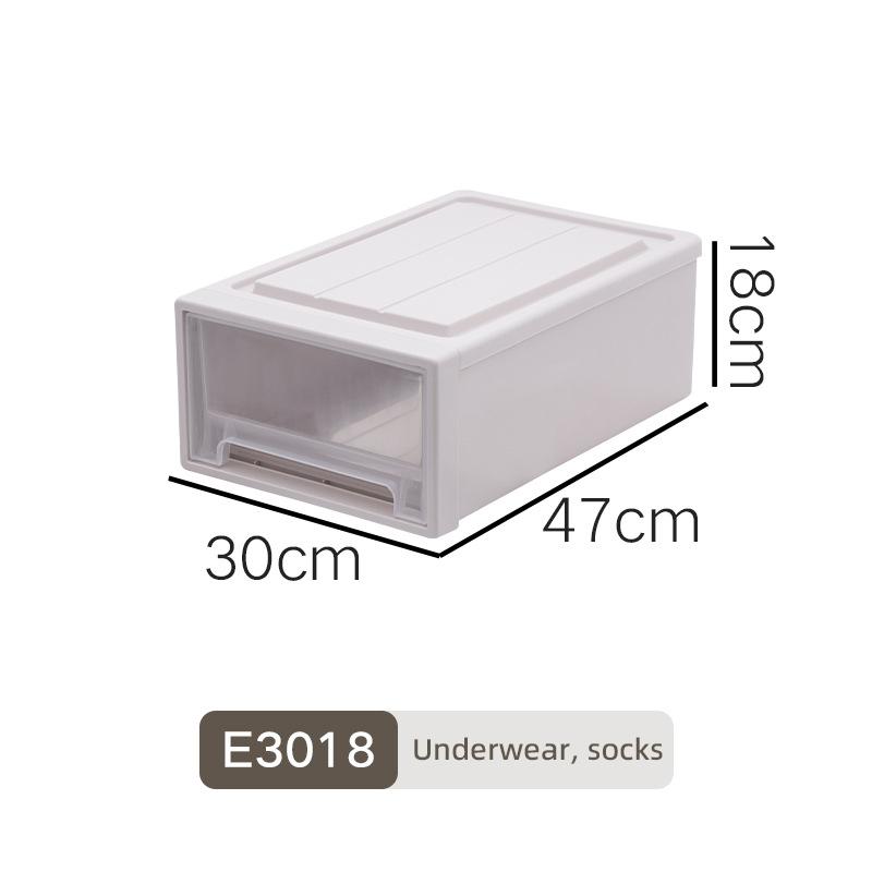 Kunststoff Schrankorganizer und Aufbewahrung Haushalts Schubladen Aufbewahrungsboxen mit Deckel Schreibtisch Aufbewahrungsbox Für Kleidung, Unterwäsche, Socken
