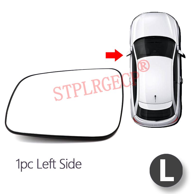 1 PC Door Wing Mirror Glass Heated Left Right Side Rearview Mirror Heating Accessories for Mitsubishi Lancer 2008-2014