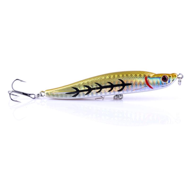 

1 шт. Hengjia 16 г карандаш рыболовная приманка пластиковая щука окунь жесткая приманка воблер рыболовные снасти