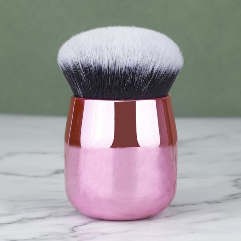 Kompaktowy pędzel kosmetyczny do podróży i codziennego użytku z syntetycznym włosiem Miękkie włókna Akcesoria do manicure i zdobienia paznokci