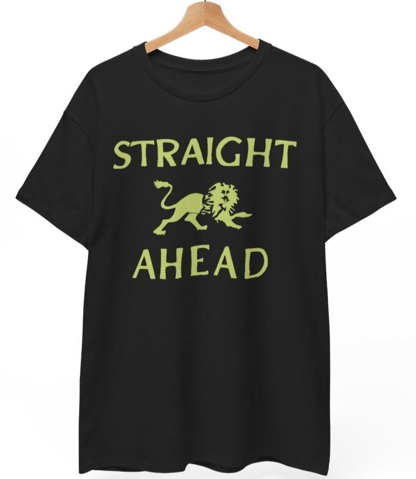 Straight Ahead NYHC T-Shirt | Hardcore Punk Straight Edge Vegan Unisex tee XL