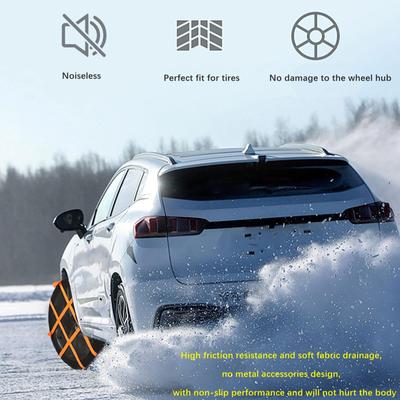 2 Pezzi Calze da Neve per Pneumatici Trazione Auto Camion Leggeri Copertura Completa Automobilistica