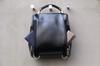 Y60 Dulles Shoulder Vertical XS Leather [Yota] Bag, Bag, Bag, Lightweight, (Camel) (Black (Synthetic Handle))
