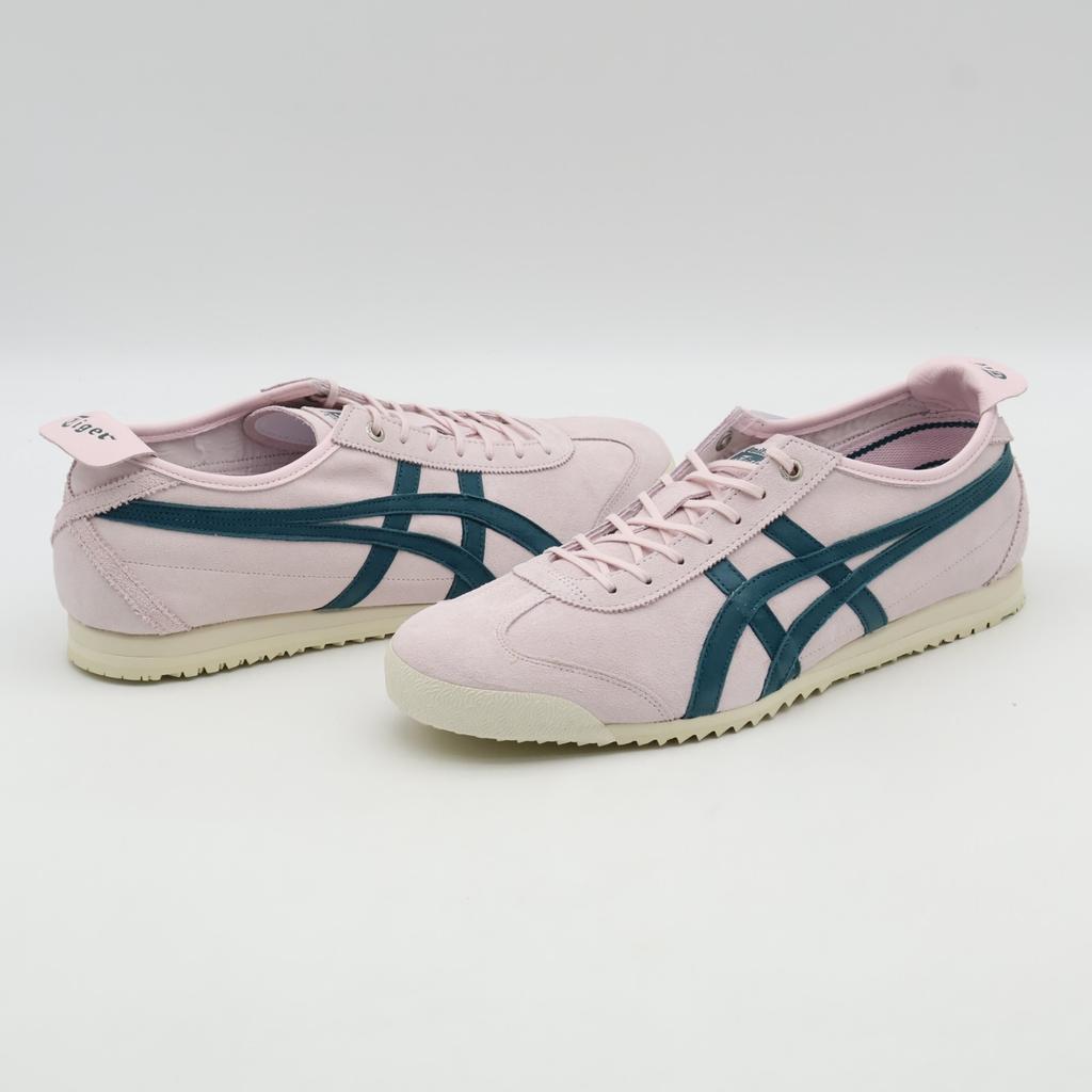 1183C517-700 Onitsuka Tiger MEXICO 66 SD CRYSTAL PINK SPRUCE GREEN (Men's)