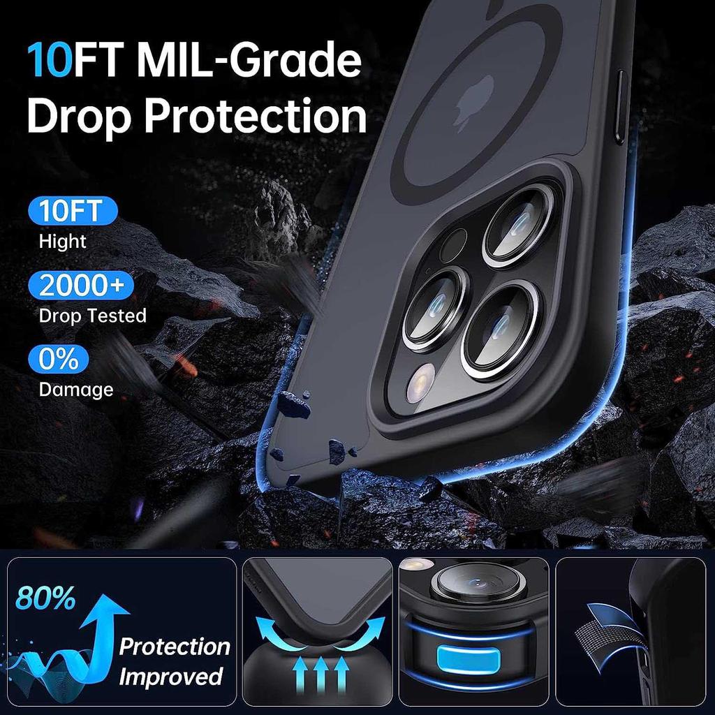 Compatible Phone Case for Samsung S20FE, S22PLUS, S23ULTRA, S23, and S24: Transparent, Magnetic, Drop-proof, with Skin-feel Finish.