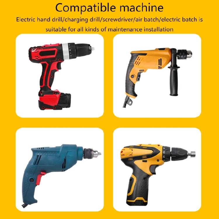 9/14Pcs Driver Hexagonal Power Nut Driver Drill Bit Tool Socket Wrench Set for Pneumatic Screwdriver Accessories