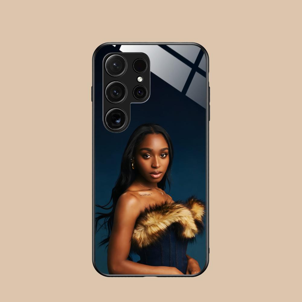 Normani Kordei Glass Mobile Phone Case for Samsung Galaxy S26 S25 S24 S23 S22 S21 S20 Note20 Plus FE Ultra Colorful Cover