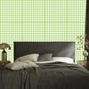 Wallpaper Fabric Pattern Lime and White for Living Room and Bedroom 50x1000