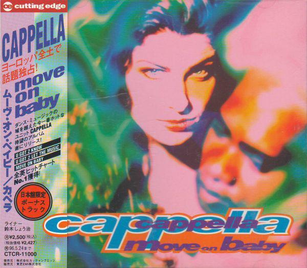 

CD CAPPELLA - Move On Baby CTCR11000 Cutting Edge 1994 Japan Dance & Electronica Used