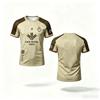 Maglia da Calcio Real Jaen Stile Vintage Stampa 3D Maglietta Top Oversize