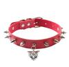 Goth Punk Nieten Nieten Choker Halsband Für Frauen Steampunk Katzenkopf Halskette Emo Halsband Cosplay Chocker Gothic Accessoires