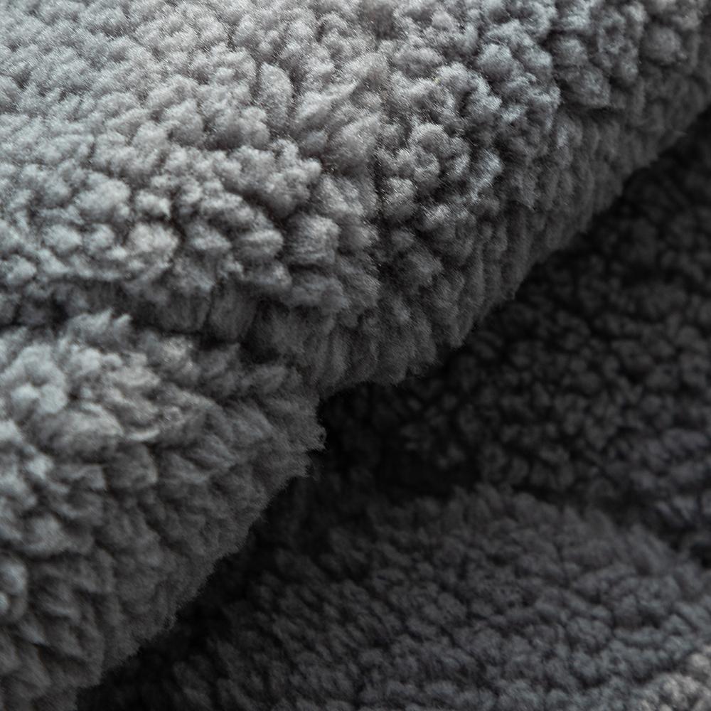 Winter Plush Sofa Cushion Grid Pattern Batted Sofa Pad Non-Slip Home Protection Sofa Cover for Living Room, Office