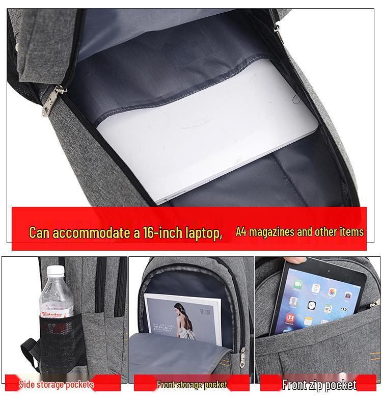 Men's Large Capacity Autumn/Winter Business & Casual Laptop Backpack