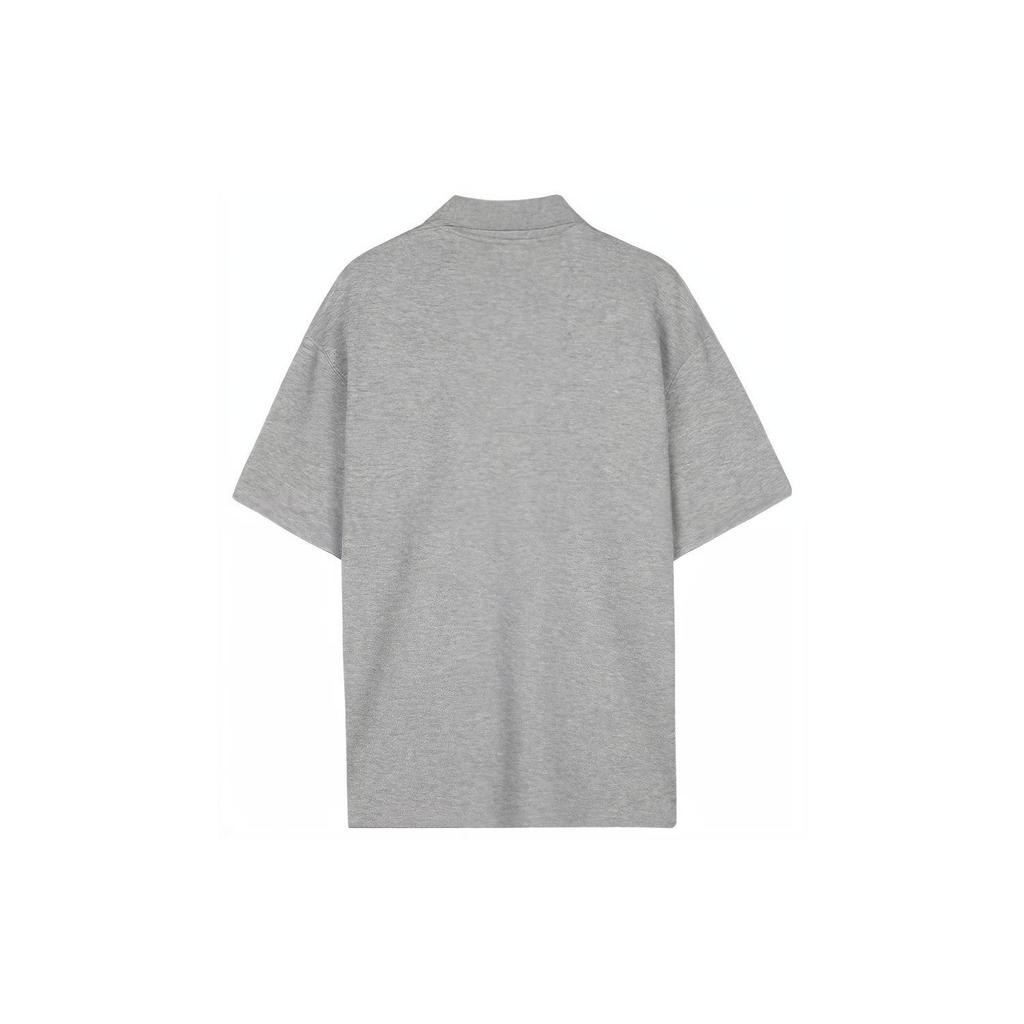 Skechers Polo Shirt Men's Medium Heather Gray L223M048-004F