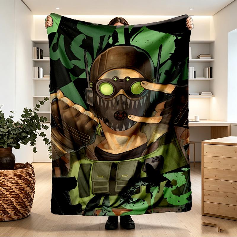 Apex Legends Print Blanket - Soft & Comfortable, for Bedroom, Travel, Sofa, Home Decoration - Birthday Christmas Gift for Friend
