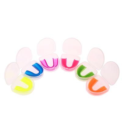 Protezione denti Sports Shock Bocca Boxe Digrignamento dentale Protezione denti 