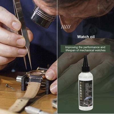 Watch Oil for Pocket Watch Clock All Watch Cleaning Lubricating Lubricant Oil Watchmaker Watch Repair Maintenance Tool