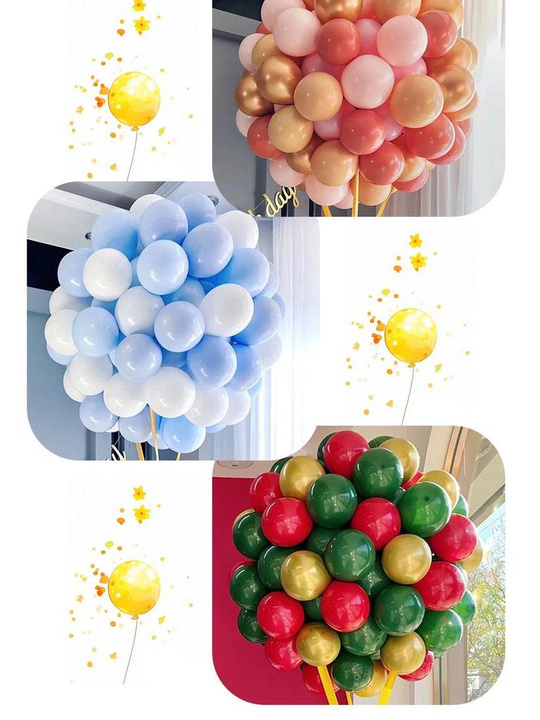 10-inch Retro Twilight Balloons for Birthday & Event Decor