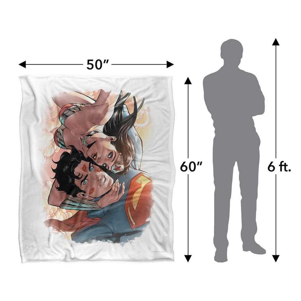 Superman Silky Love Birds Supersoft Blanket