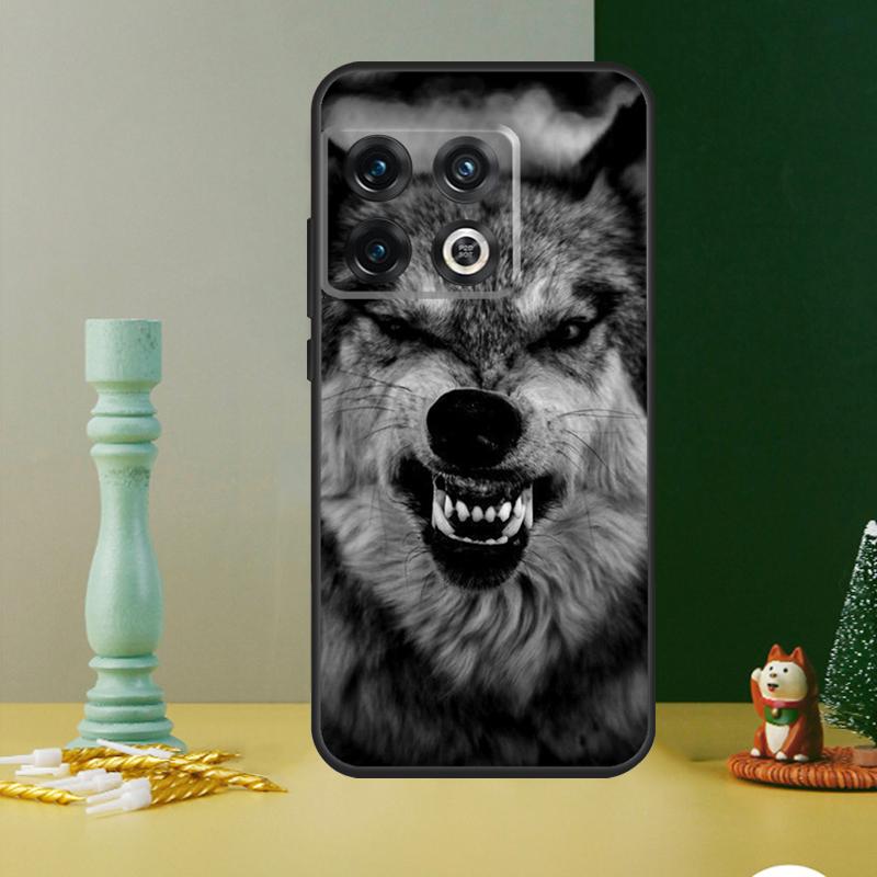 The Wolf Fierce Phone Case For OnePlus 13 13R 12 12R 11 9 10 Pro 8T 9RT 10T 10R Nord 4 CE 2 3 Lite N20 N30