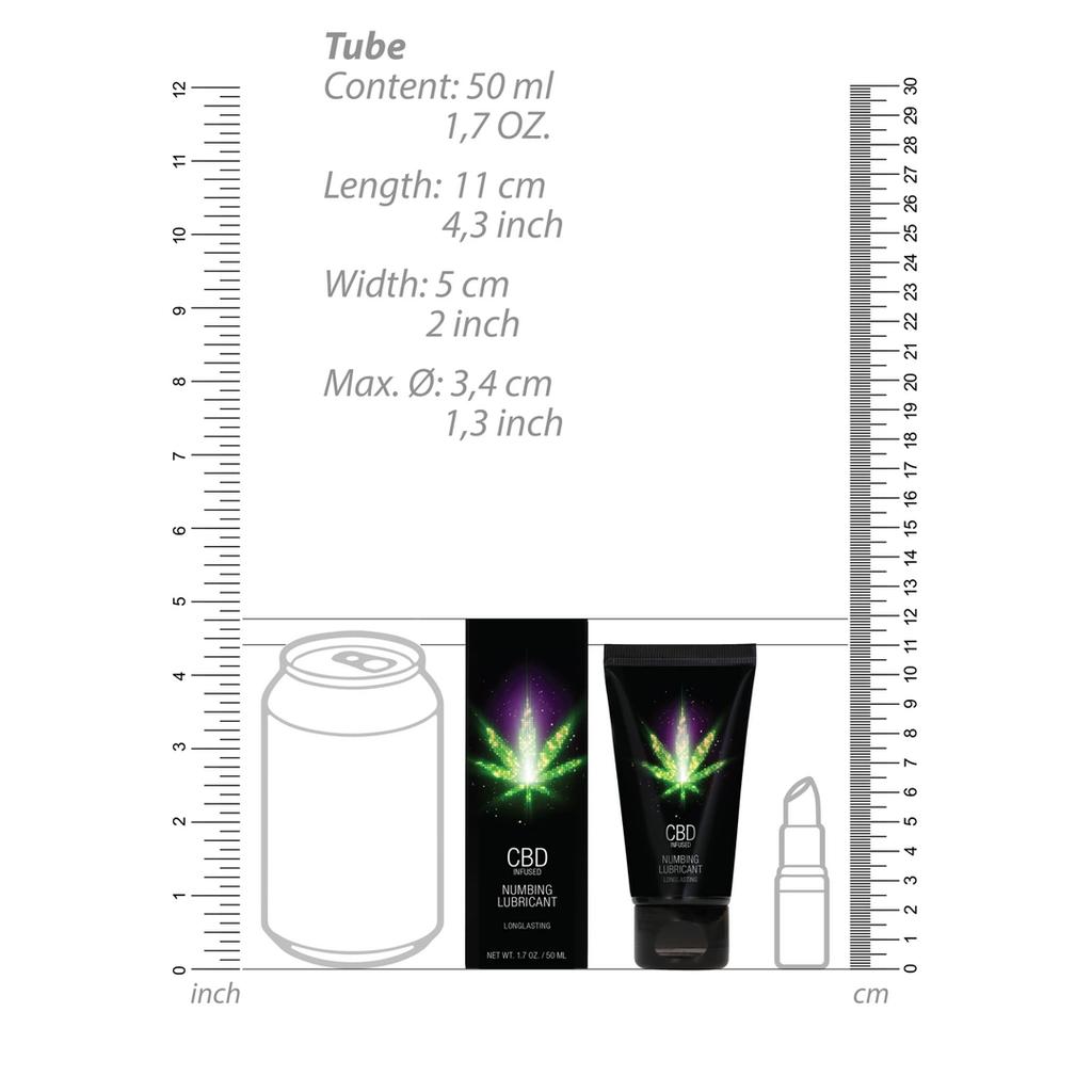CBD lubricant 50 ml Pharmquests shots