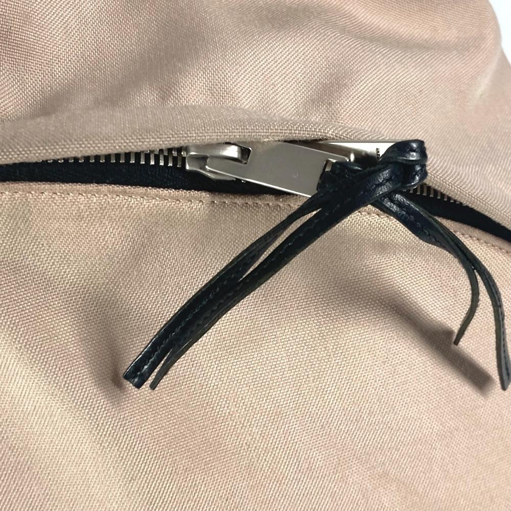 SAINT LAURENT PARIS 326865 logo bag Backpack Pink BeigeBased/Black