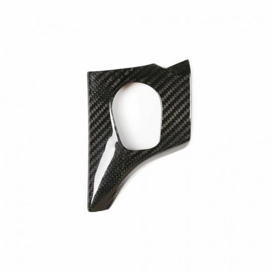 Real Carbon Fiber Engine Start Stop Cover Trim Fit For BMW X3 G03 2018-
