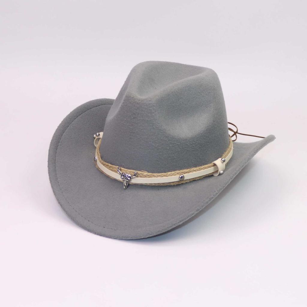 New European and American Western Cowboy Hat Accessory Hat Belt DIY Men's and Women's Hats Tibetan Riding Hat Jazz Hat