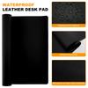 Leather Placemats PVC Desk Pad Waterproof Heat Resistant Place Pad Multi-function Table Pad Countertop Protectors Mat Mouse Pad