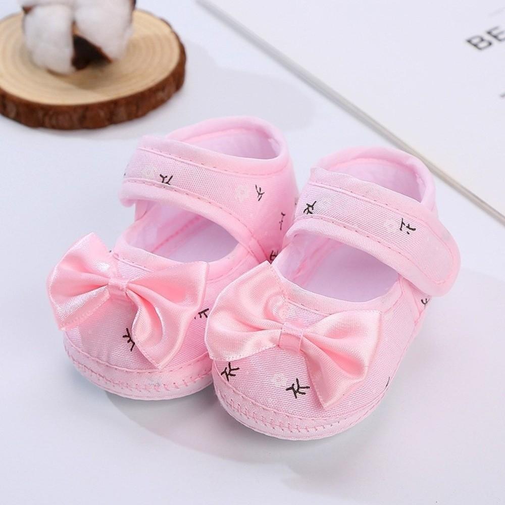 0-12months Soft Bottom Shoes Cute Bow Princess Shoes High Quality Toddler Shoes  Infant Toddler