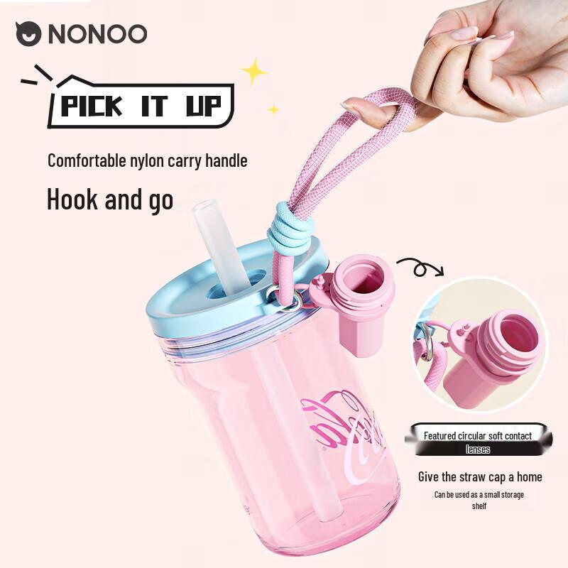 Термокружка NONOO Coca-Cola Collection с трубочкой, 510 мл