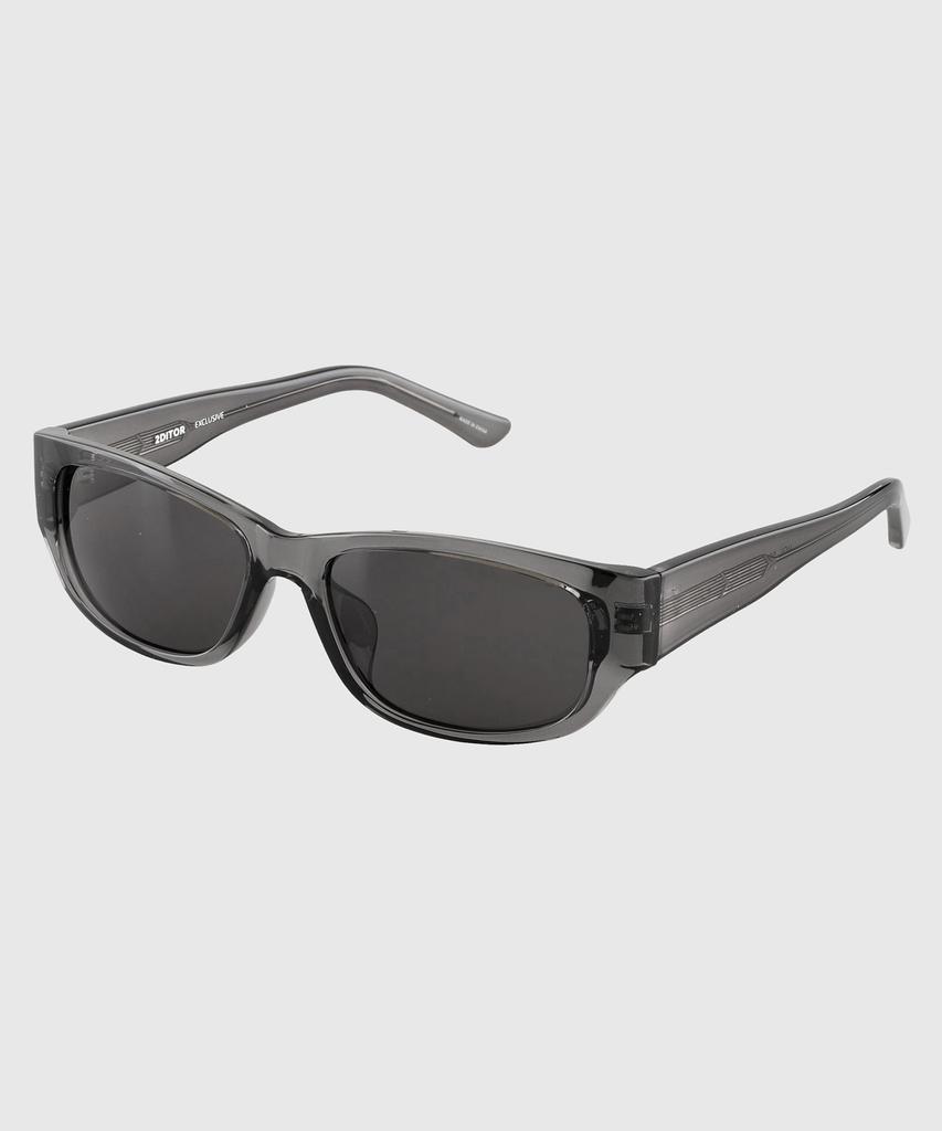 Tuditeo Vo Wide Square Bold Sunglasses C2 Gray