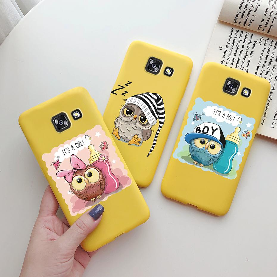 For Samsung Galaxy A5 2016 A510 A5 2017 A520 Case Fashion Sunflower Silicone Soft Phone Case For Samsung A5 A 5 2016 2017 Cover