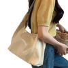 Korean Version Chain Tote Bag Crossbody Large-capacity Bag 2025 New Fashion Commuter Women's Bag Soft Leather Shoulder Bag