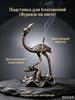 Incense stand against flying ash, aromatic sticks burner stand