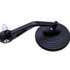 Universal CNC Motorcycle Round Bent Handlebar Rearview Mirror