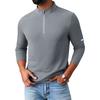 Men's  Fitness  Sports  Quick To Dry  Half Zipper  Self-Cultivation  Pullover  Long Sleeves  Hoodie