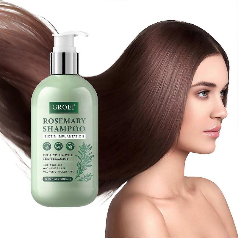 Rosemary Hair Growth Shampoo - Thickening Shampoo with Biotin Tea Tree Oil for Hair Loss and Thinning Hair - Sulfate Free for Women and Men