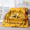 Biene Maja Customize Your Name Blanket Lightweight Personalized Blanket Comfortable Throw For Bed Nap Living Room Couch for All Occasions