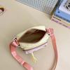 New Messenger Bag Women's Bag Simple Bow Small Square Bag Casual Going Out Mobile Phone Bag Water Cup Bag Tide
