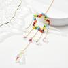 Kristall-Sonnenfänger Hängendes Ornament, Regenbogen Stern Mond & Sonnen Motive, Verwicklungsfreie Schnüre für stabiles Hängen, Bunte Hängedekoration für Fenstergarten