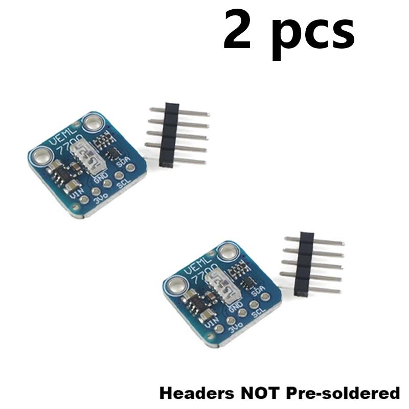 VEML7700 High Precision Ambient Light Sensor 0-120Klx I2C for Raspberry Pi Auto Backlight Solar Monitoring (Unsoldered)