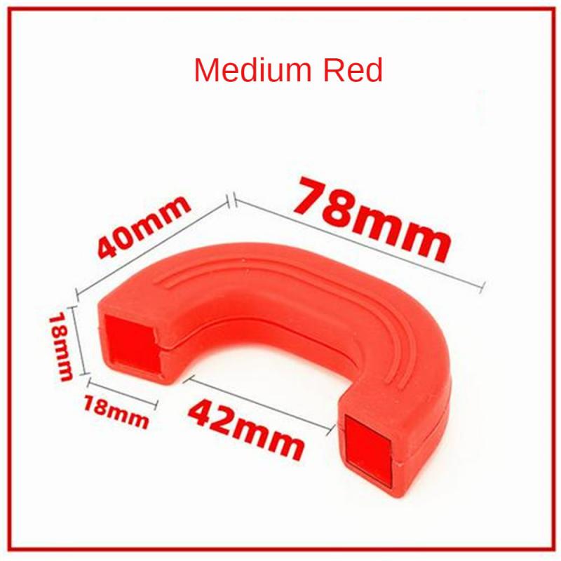 Silikon Hitzeschutz Topfgriff Hitzebeständiger Topfgriff Set Edelstahl Topfohrabdeckung Anti-Rutsch Griffset Küchenwerkzeug