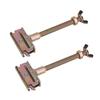 Metal Spare Tire Holder with E-Track Fitting Base and Threaded Rod for Trucks and Enclosed Trailer Vehicle Cargo Areas