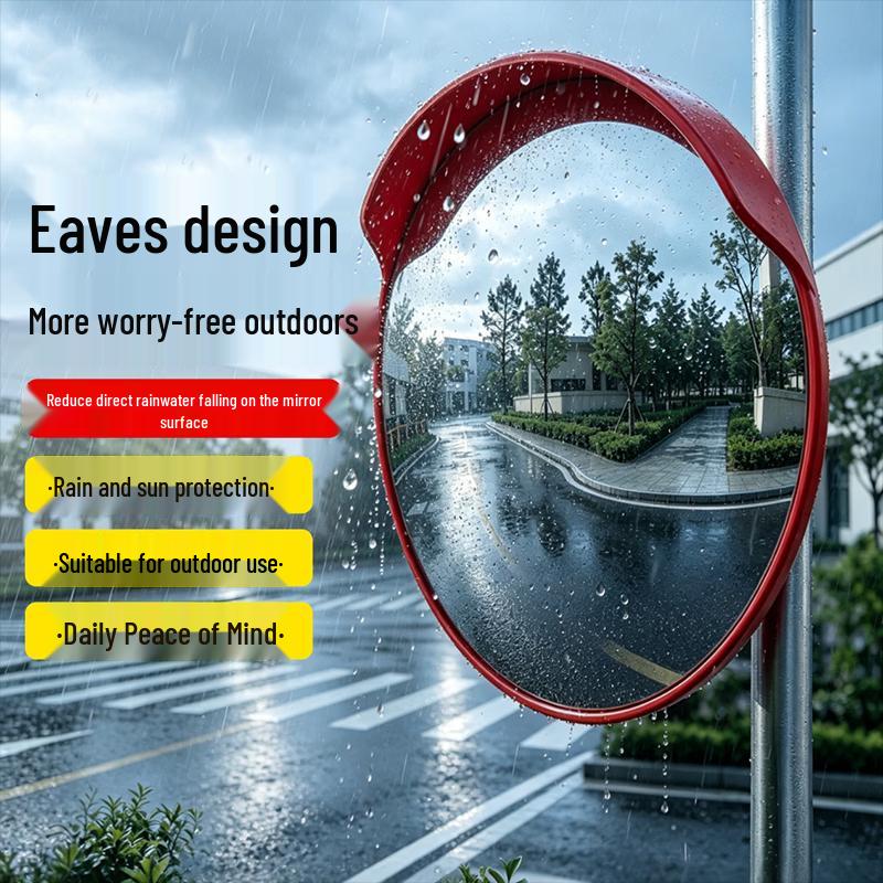 Outdoor Wide-Angle Traffic Convex Mirror
